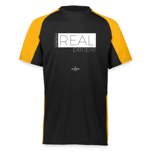 Real in white - Augusta Sportswear Adult Cutter Jersey