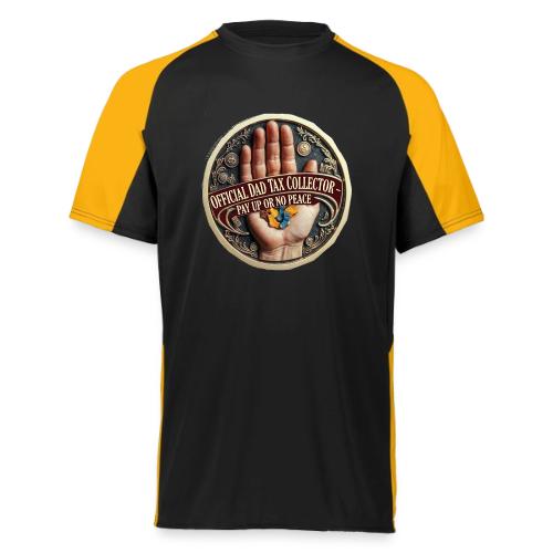 Dad Tax Collector Medallion T Shirt - Augusta Sportswear Adult Cutter Jersey