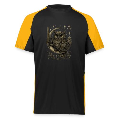 Moon Warrior Owl – Celestial Strength Tee - Augusta Sportswear Adult Cutter Jersey