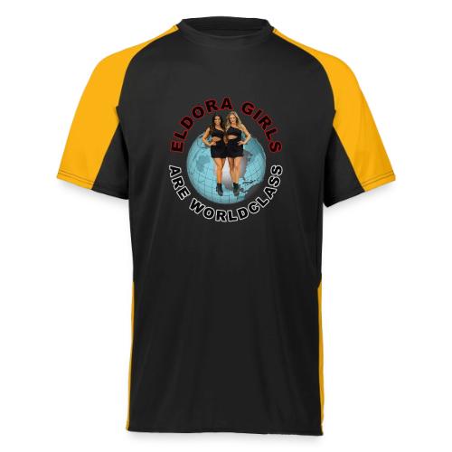Eldora Girls Are Worldclass - Augusta Sportswear Adult Cutter Jersey