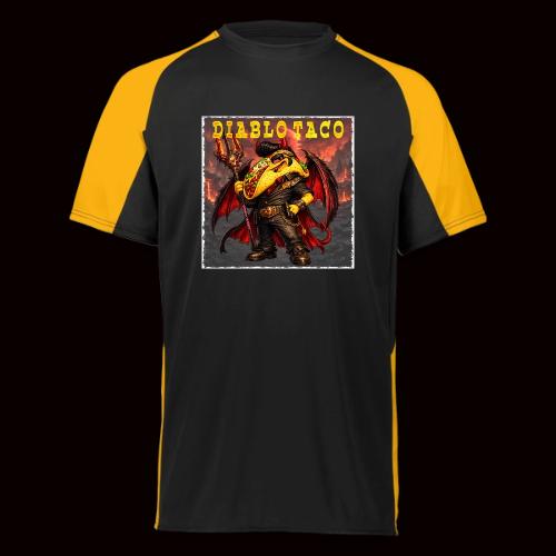 The Diablo Taco Spicy Demon Character - Augusta Sportswear Adult Cutter Jersey