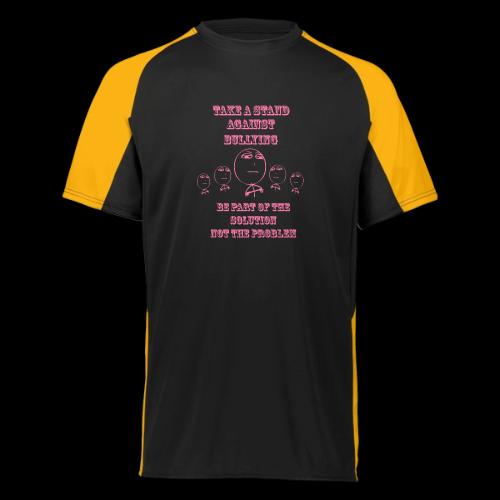 STAND AGAINST BULLYING - PINK PRINT - Augusta Sportswear Adult Cutter Jersey