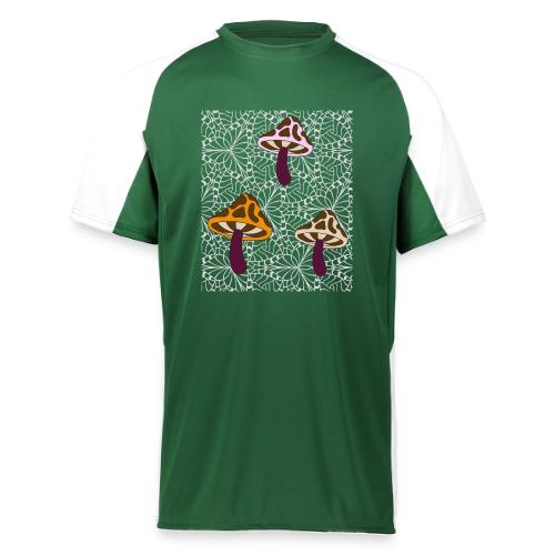 Fall Season Mushroom Designs - Augusta Sportswear Adult Cutter Jersey