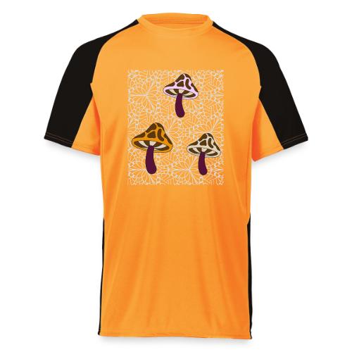 Fall Season Mushroom Designs - Augusta Sportswear Adult Cutter Jersey