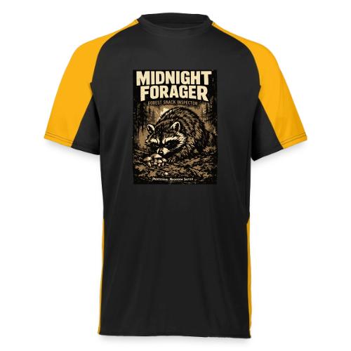 Midnight Forager Raccoon Mushroom Hunter - Augusta Sportswear Adult Cutter Jersey