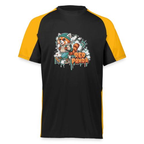 Red Panda Street Graffiti Vibes - Augusta Sportswear Adult Cutter Jersey