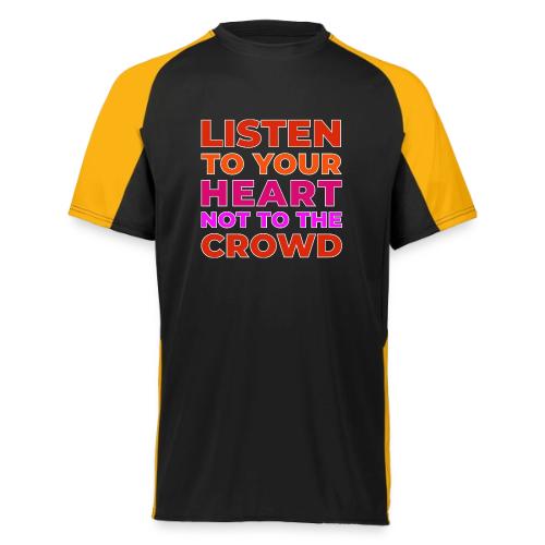 Heart Over Hype - Augusta Sportswear Adult Cutter Jersey