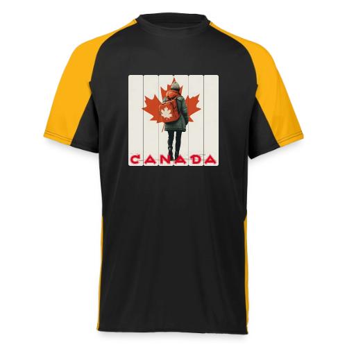Canada: Proud Canadian Woman - Augusta Sportswear Adult Cutter Jersey