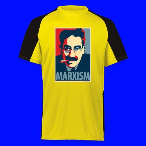 Marxism: Obama Poster Parody - Augusta Sportswear Adult Cutter Jersey