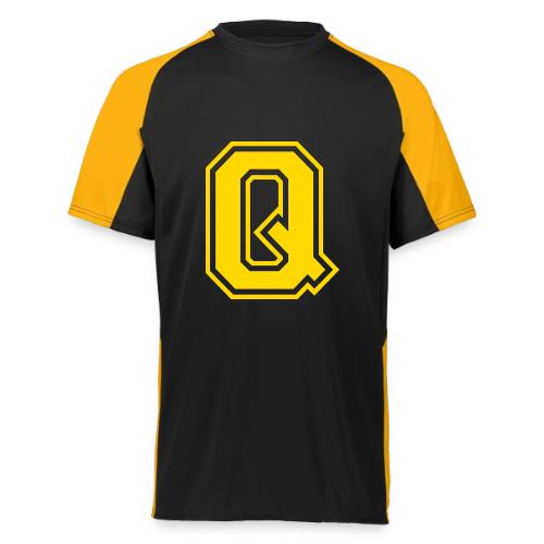 Letter Q – Capital Athletic Alphabet Monogram - Augusta Sportswear Adult Cutter Jersey