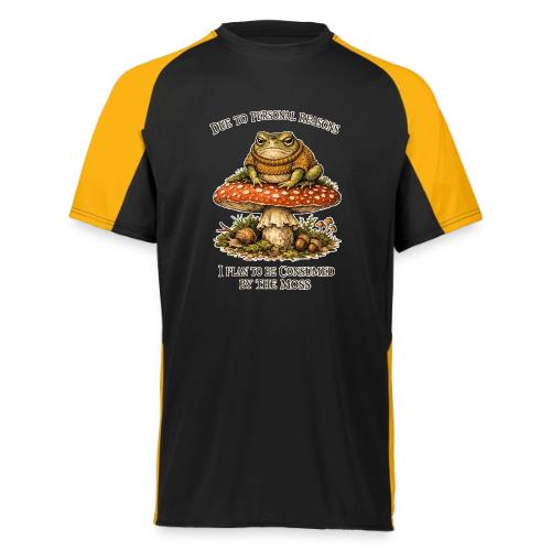 Frog Consumed by Moss Cottagecore Aesthetic - Augusta Sportswear Adult Cutter Jersey