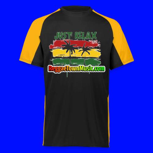 Just relax reggae rasta tropical sunset - Augusta Sportswear Adult Cutter Jersey