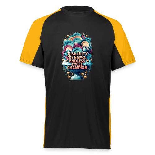 Dish Duty Dynamo T Shirt, Endless Cycle Champion - Augusta Sportswear Adult Cutter Jersey