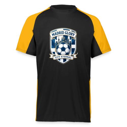 Madrid Skyline Glory T Shirt, Madrid Fan Gift - Augusta Sportswear Adult Cutter Jersey