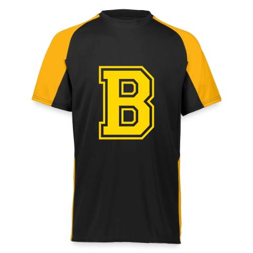 Letter B – Capital Athletic Alphabet Monogram - Augusta Sportswear Adult Cutter Jersey