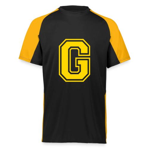 Letter G – Capital Athletic Alphabet Monogram - Augusta Sportswear Adult Cutter Jersey