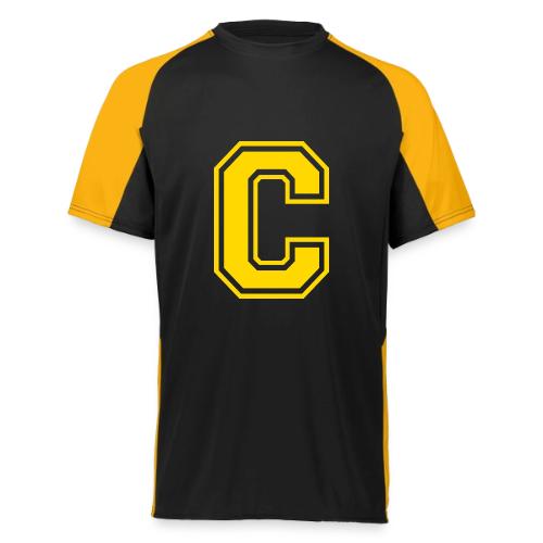 Letter C – Capital Athletic Alphabet Monogram - Augusta Sportswear Adult Cutter Jersey