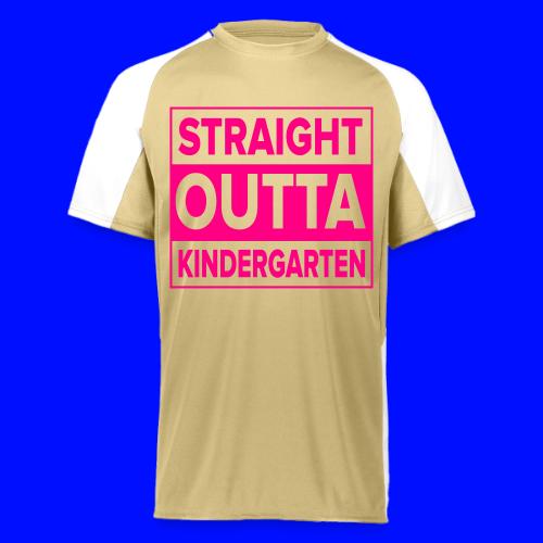 Straight Outta Kindergarten - Augusta Sportswear Adult Cutter Jersey