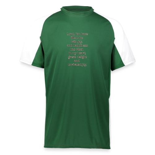 You have filled me with joy - Augusta Sportswear Adult Cutter Jersey
