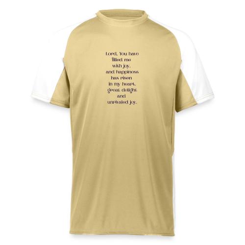 You have filled me with joy - Augusta Sportswear Adult Cutter Jersey