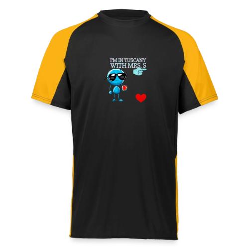 Smoon City_I'm in Tuscany with Mrs. S - Augusta Sportswear Adult Cutter Jersey