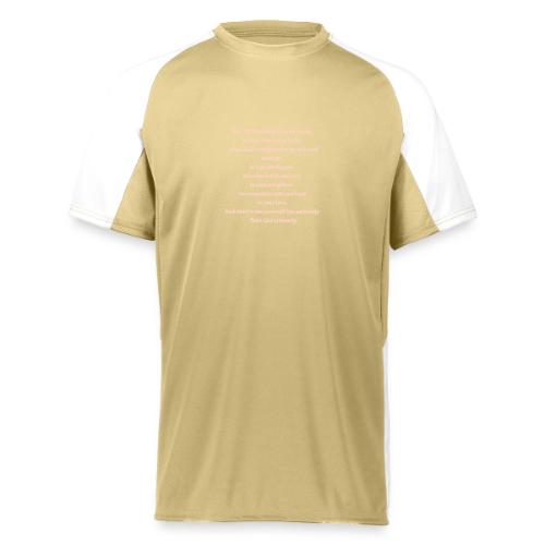 Pinkish Micah 6:8 - Augusta Sportswear Adult Cutter Jersey
