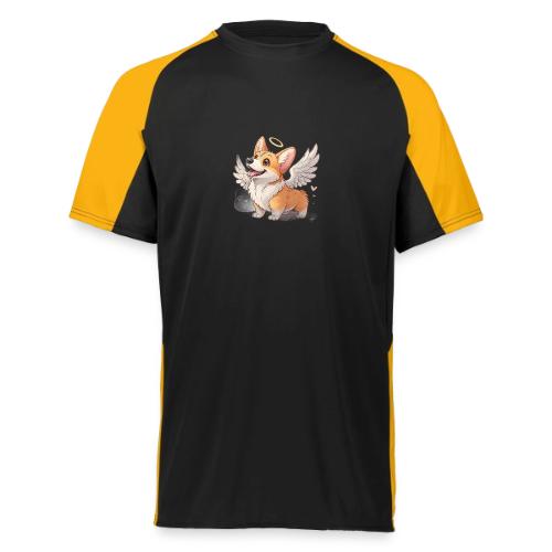 Angel Wings Corgi - Augusta Sportswear Adult Cutter Jersey