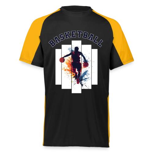 Basketball Never Stops - Augusta Sportswear Adult Cutter Jersey