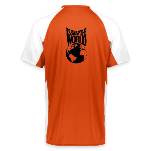 LS Swap the World (Front & Back) - Augusta Sportswear Adult Cutter Jersey
