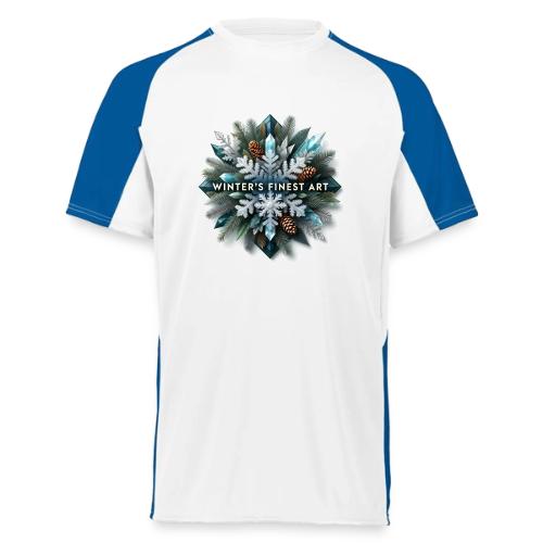 Intricate Frozen Evergreen T-Shirt - Augusta Sportswear Adult Cutter Jersey