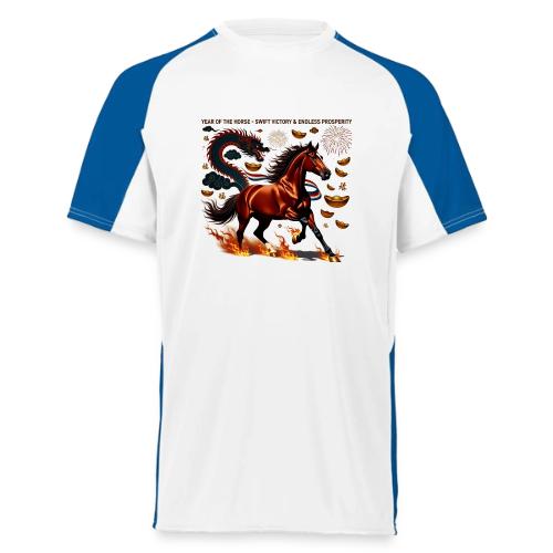 Year of the Horse Victory T Shirt, Lunar New Year - Augusta Sportswear Adult Cutter Jersey