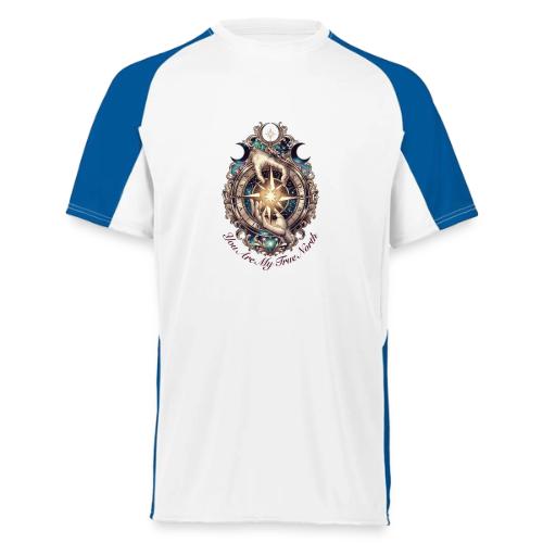 You Are My True North Celestial Compass T-Shirt - Augusta Sportswear Adult Cutter Jersey