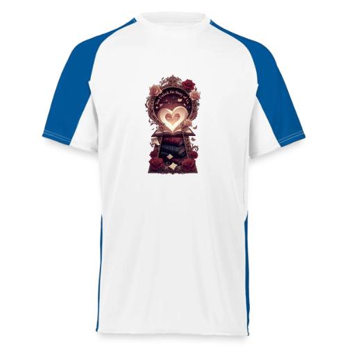 You Unlock the Story of Us Library Gifts T-Shirts - Augusta Sportswear Adult Cutter Jersey