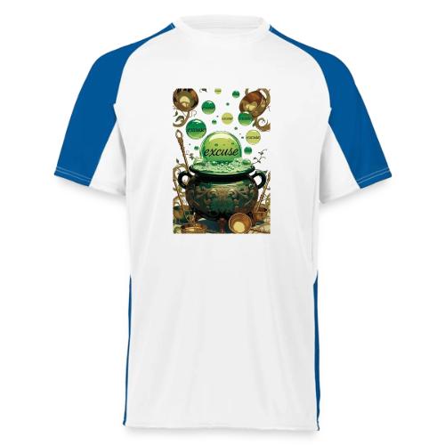 Emerald Excuses Cauldron Graphic Tee - Augusta Sportswear Adult Cutter Jersey