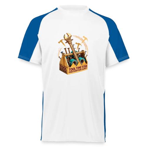 Tool Time Titan T Shirt, Funny Dad Gift - Augusta Sportswear Adult Cutter Jersey