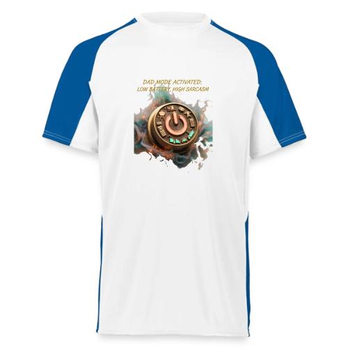 Dad Mode Activated T Shirt, Funny Dad Gift - Augusta Sportswear Adult Cutter Jersey