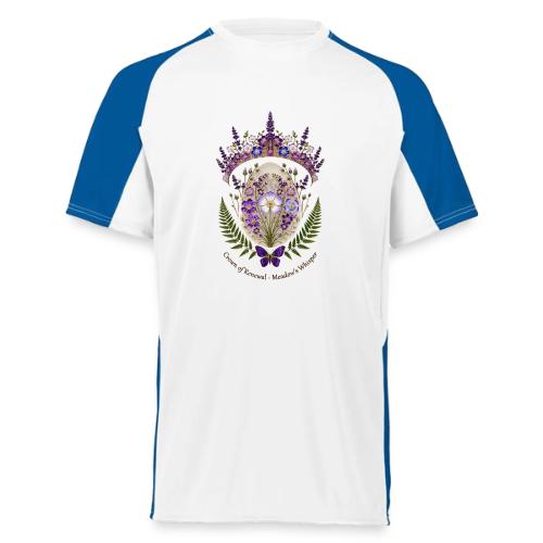 Spring Meadow Crown Tee, Cottagecore Renewal Gift - Augusta Sportswear Adult Cutter Jersey