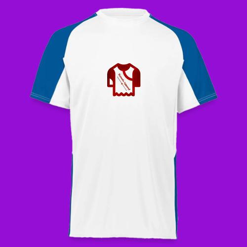 Kenada Logo white spray - Augusta Sportswear Adult Cutter Jersey