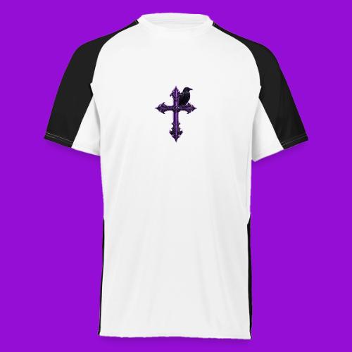 Gothix Raven Cross - Augusta Sportswear Adult Cutter Jersey