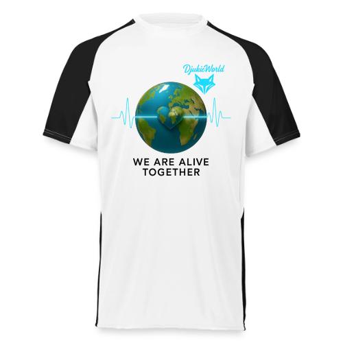 Alive We Live Together bez pozad - Augusta Sportswear Adult Cutter Jersey