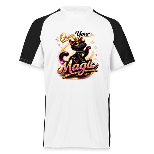 Own Your Magic – Glam Black Cat - Augusta Sportswear Adult Cutter Jersey