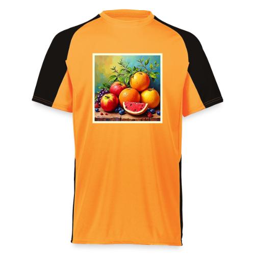 Fresh Fruits in a Perfect Mix Design - Augusta Sportswear Adult Cutter Jersey