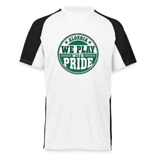 Algeria Soccer Fan Shirt — We Play With Pride - Augusta Sportswear Adult Cutter Jersey