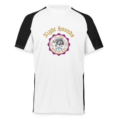 Night Hounds Wolf Patch - Augusta Sportswear Adult Cutter Jersey