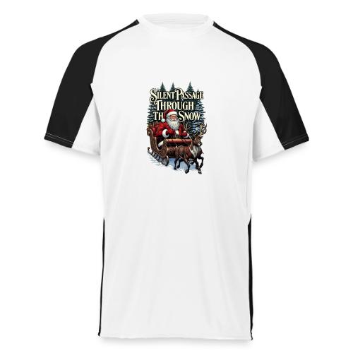 Nostalgic Santa T-Shirt - Augusta Sportswear Adult Cutter Jersey