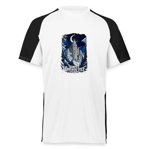 Celestial Winter Temple T-Shirt - Augusta Sportswear Adult Cutter Jersey