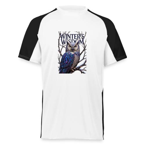 Crystalized Forest Owl T-Shirt - Augusta Sportswear Adult Cutter Jersey