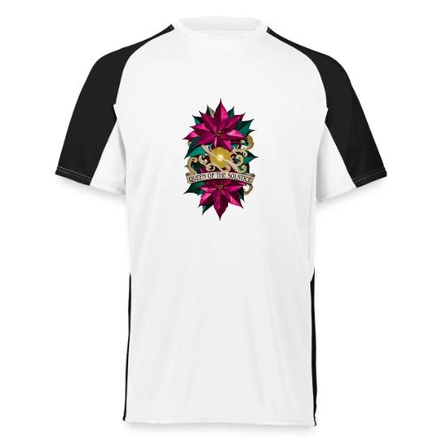 Queen of the Solstice Poinsettia T-Shirt - Augusta Sportswear Adult Cutter Jersey