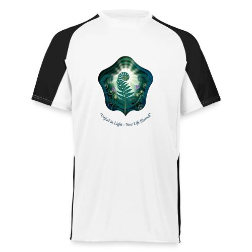 Easter Unfurl in Light Resurrection T Shirt, Gift - Augusta Sportswear Adult Cutter Jersey