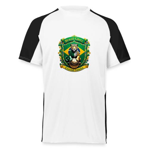 Brazil Jaguar Glory Tee, Brazilian Pride Gift - Augusta Sportswear Adult Cutter Jersey